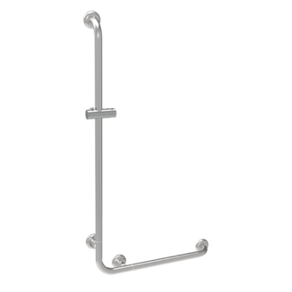 Barre de douche cm.60x120 - inox 304 sans douche et flex