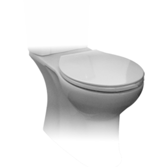 Abatant pour wc open en mdf+polyester