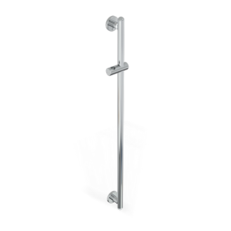 Barre de douche avec support douchette série raffaello inox cromo