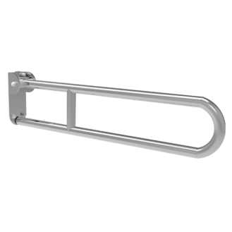 Barre basculante cm80, plaque de support longue, avec friction